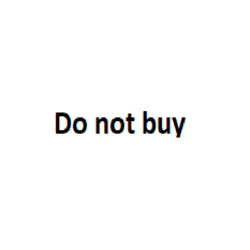 Do not buy #1001