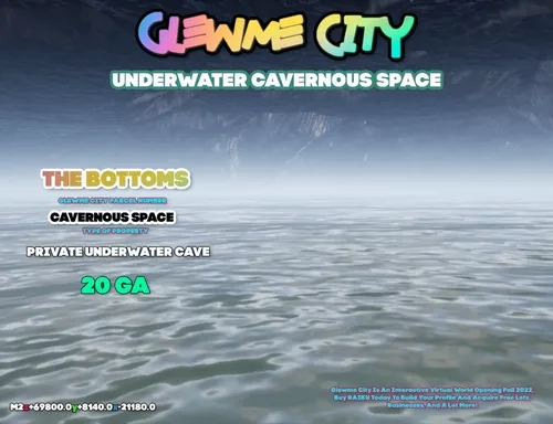 UNDERWATER CAVERNOUS SPACE, Glewme City