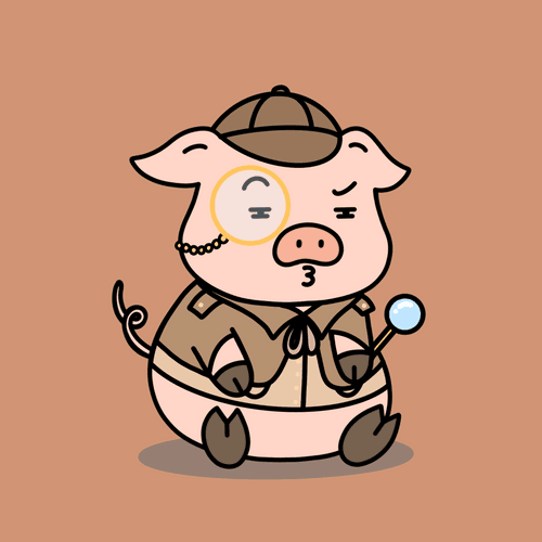 Piggie Palz #3 - Sherhog Holmes