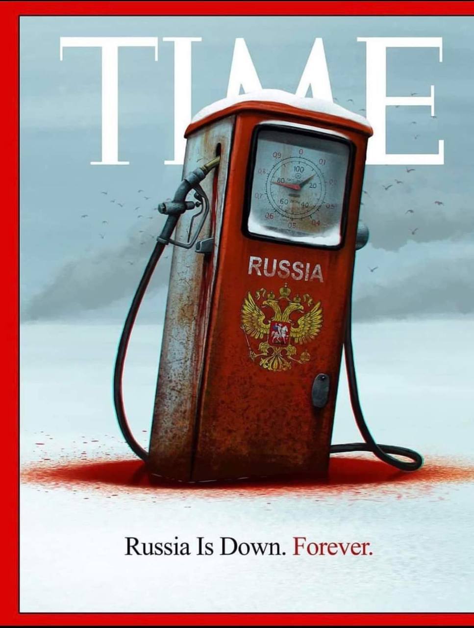 TIME - ruSSia is an old gas station 