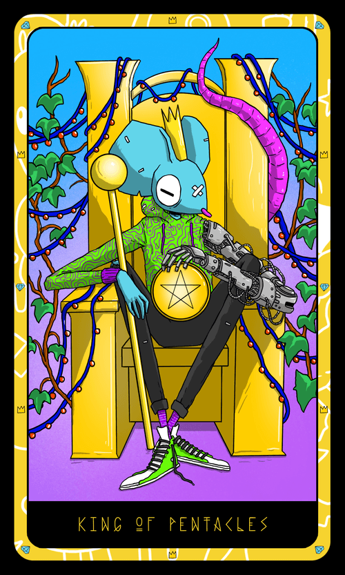 Rosko Sees the Future: King of Pentacles - HODL Variant