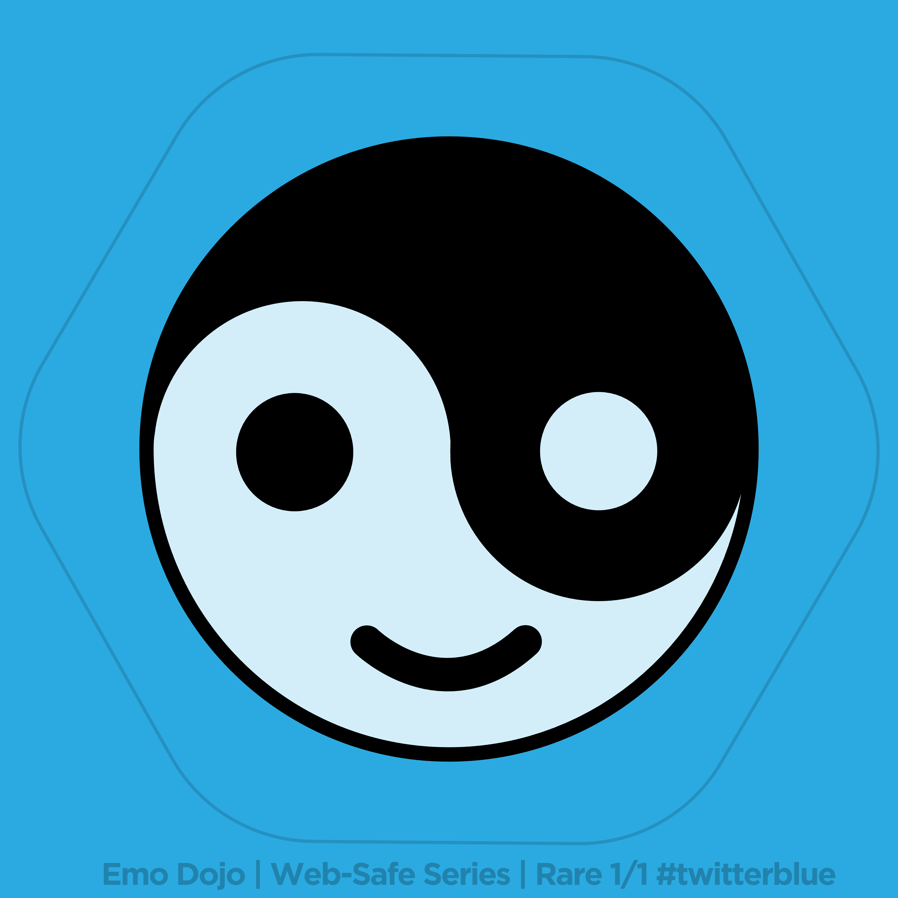 Emo Dojo | Web-Safe Series | Rare 1/1 #twitterblue