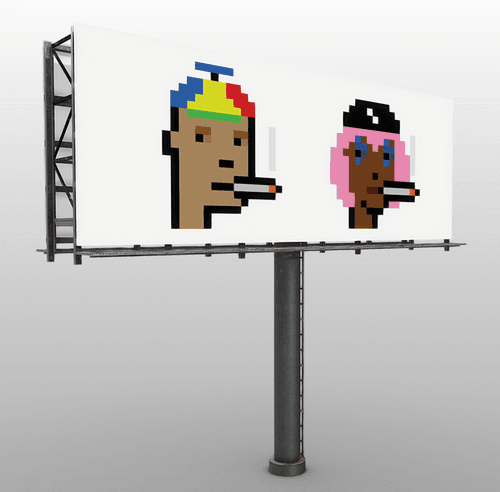 Billboard - CryptoPunks  #8146 & #2527