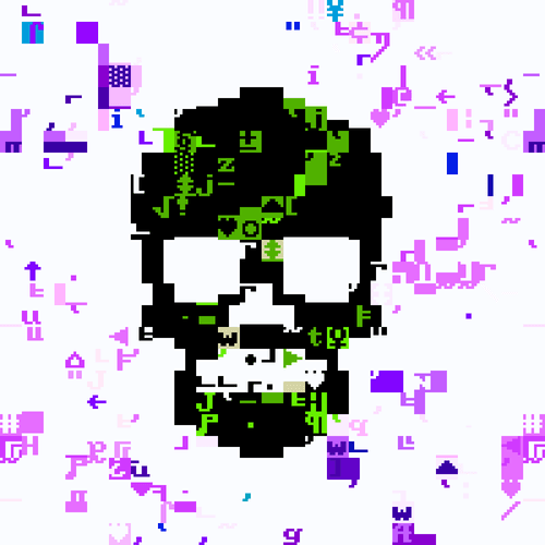 DOS Skull 0222