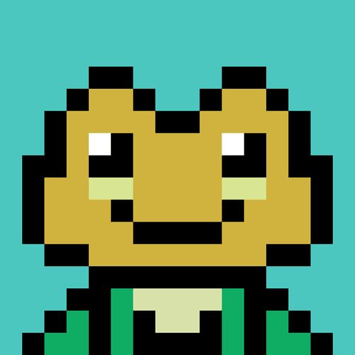 Pixel Frogs BG #11