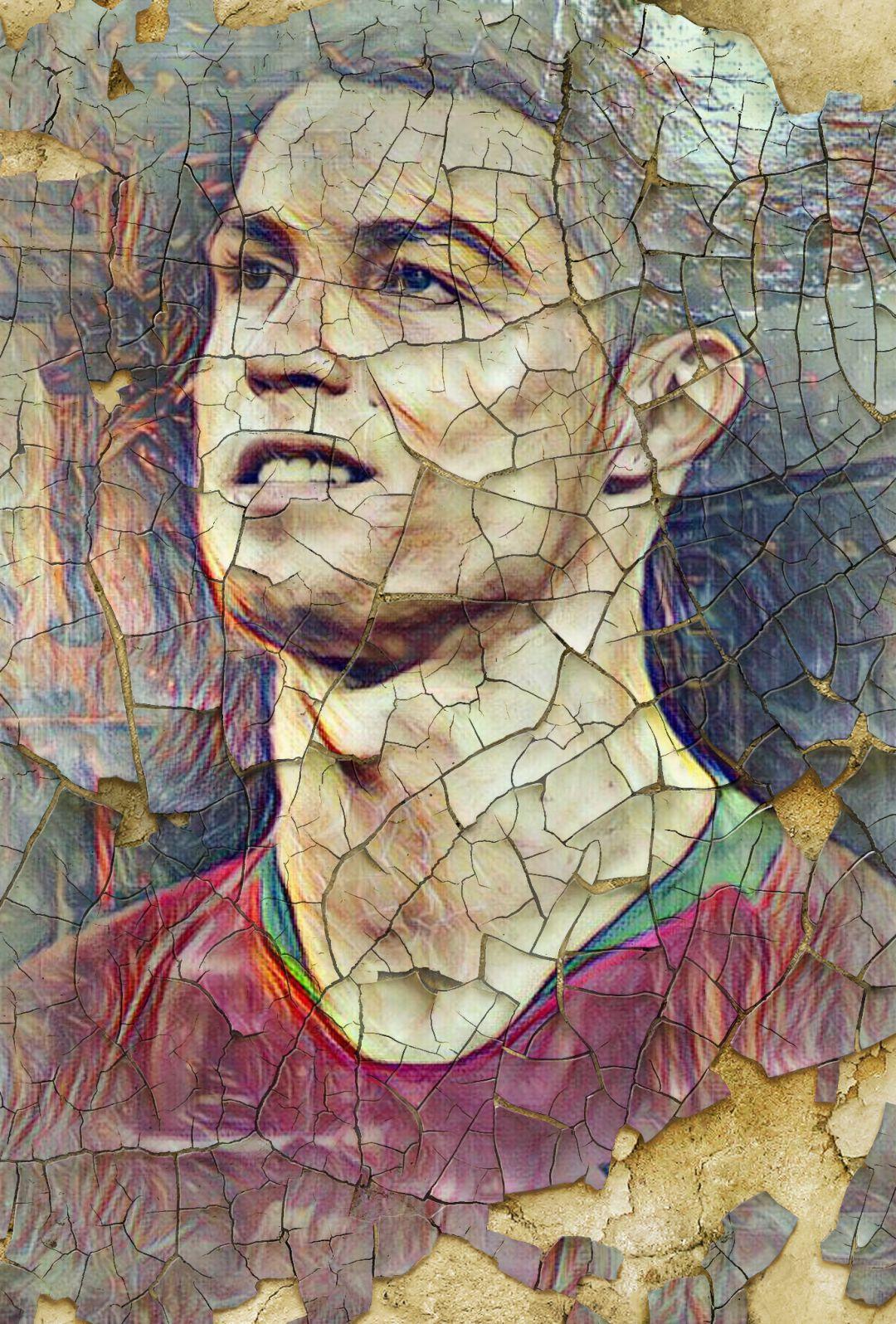 Old paint #21 Christiano Ronaldo