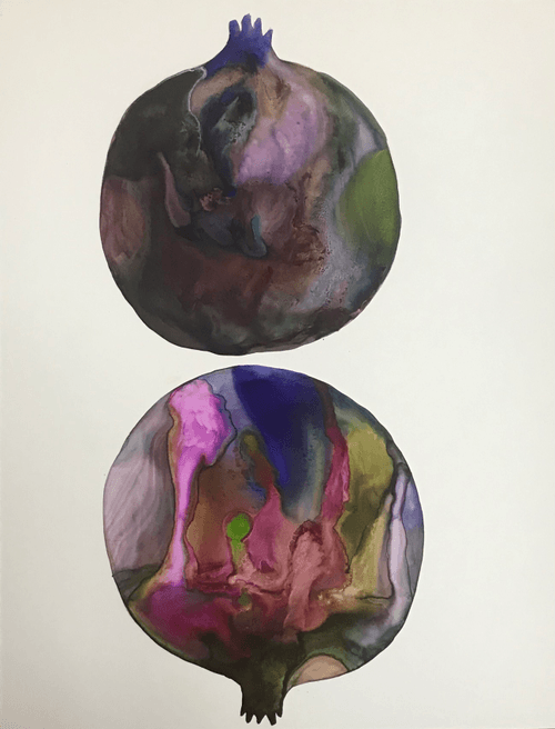 "Pomegranate C 1" By Arielle Stein