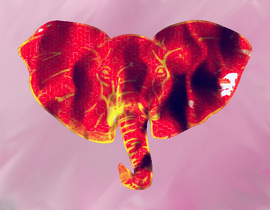 Painted Elephant #4