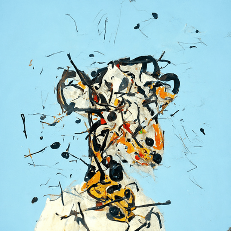 Bored Ape by Jackson Pollock #2