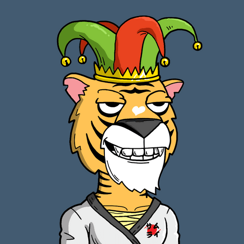 Grouchy Tiger Social Club #6905