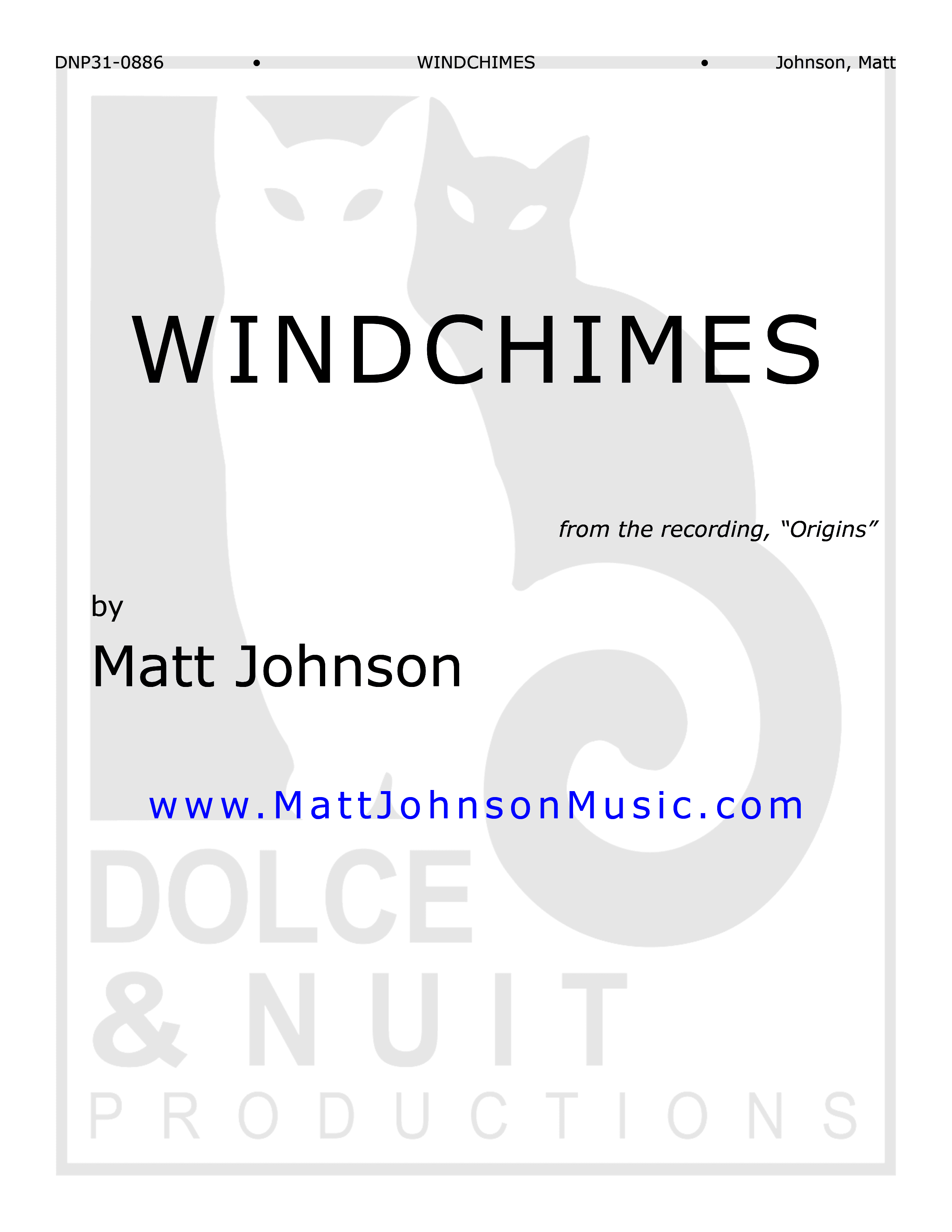 Windchimes ~ piano solo