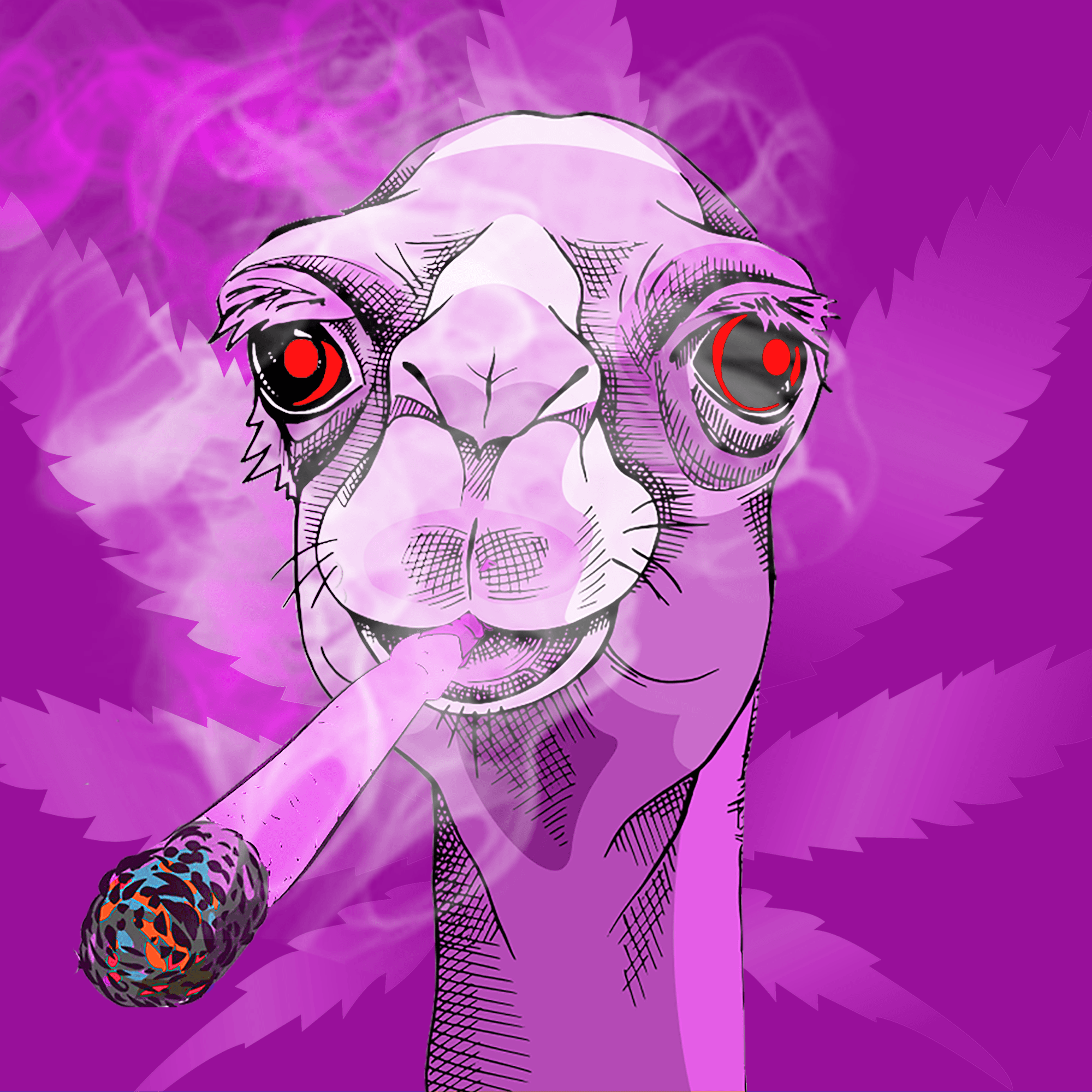 Kamel Smoking Purple 