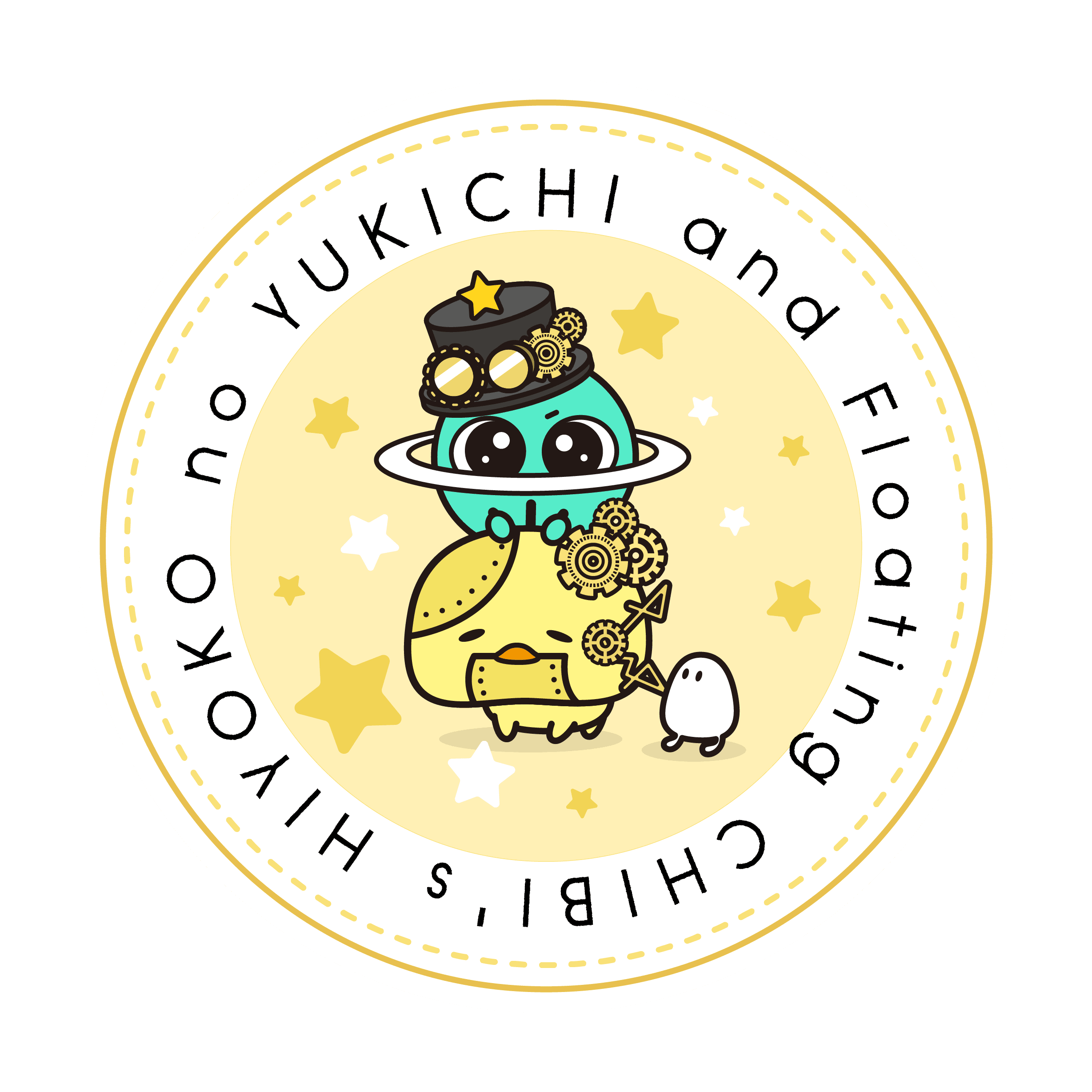 HIYOKO no YUKICHI × Floating Chibi's STICKER 2