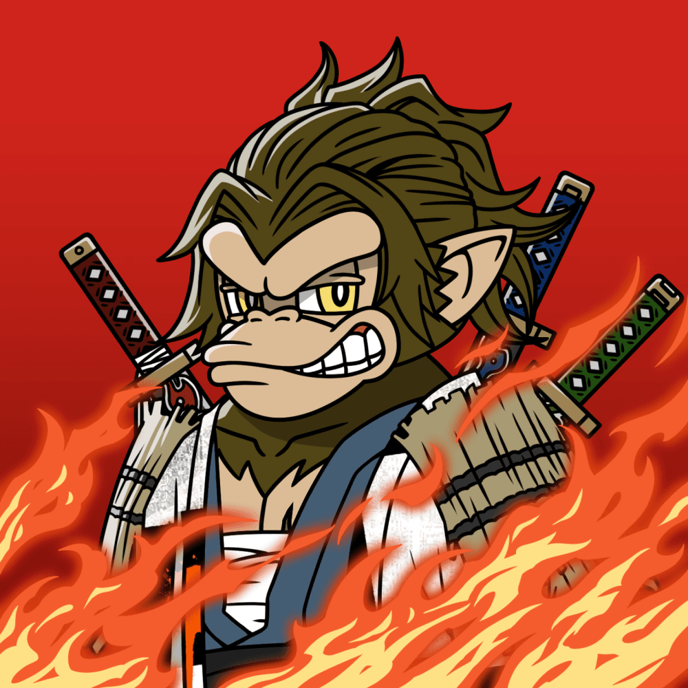 Neo Samurai Monkey #3584