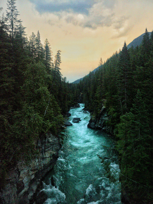 moody mountain rivers