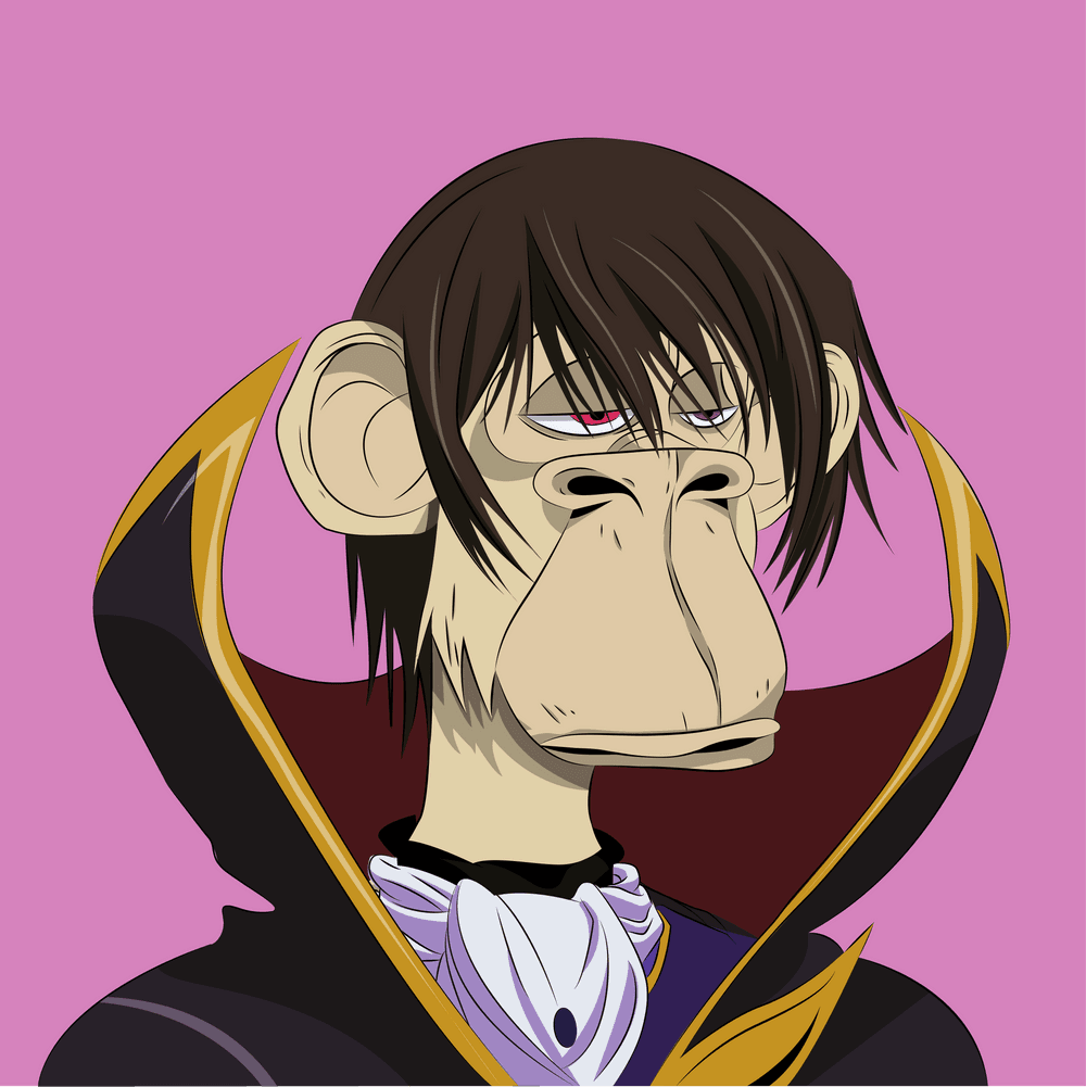 Lelouch Lamperouge - Bored Ape Anime Characters