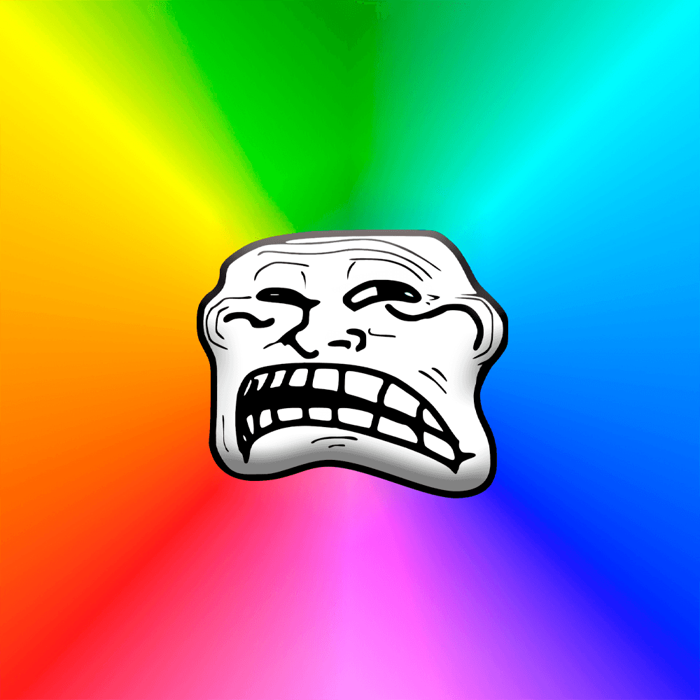 troll face Animated Gif Maker - Piñata Farms - The best meme