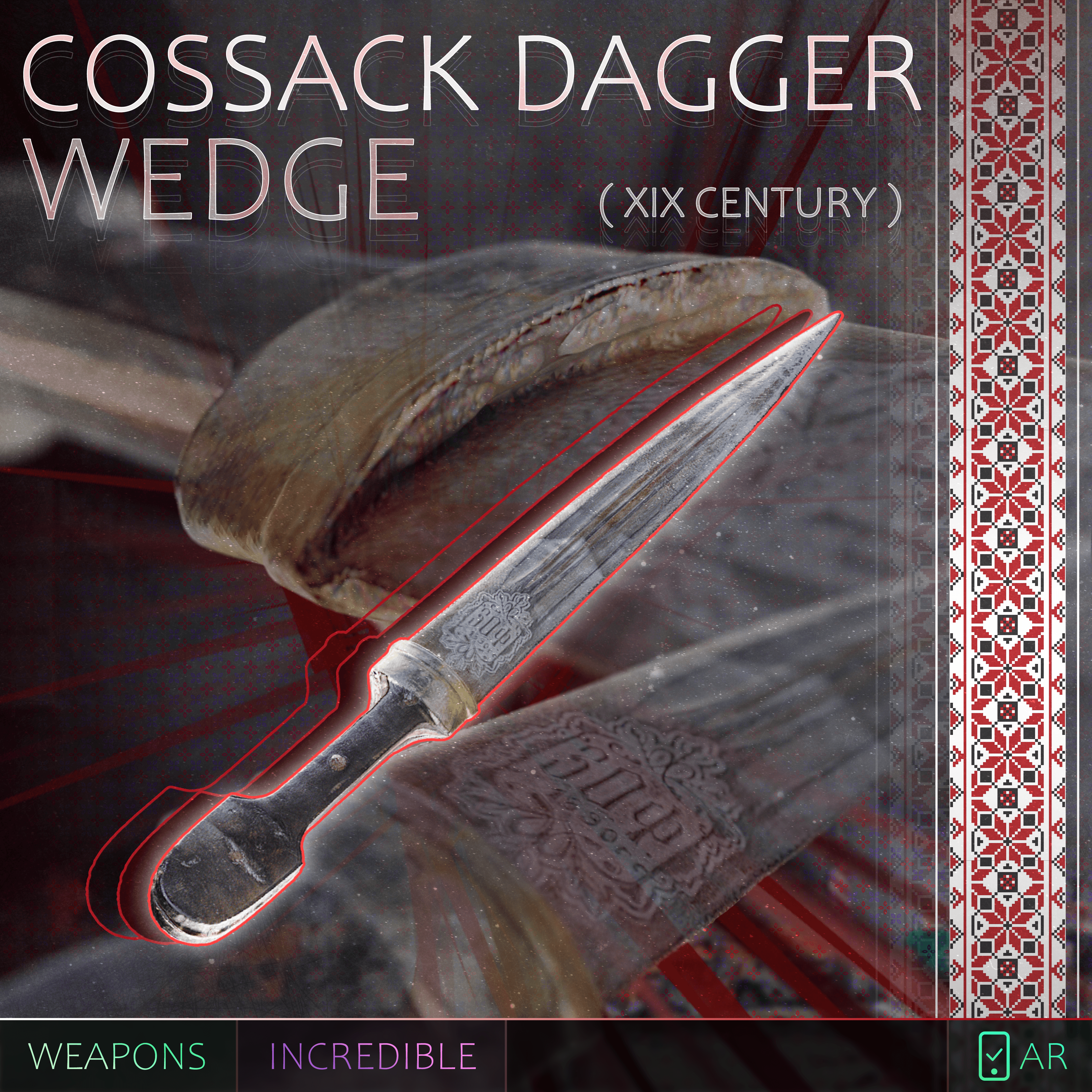 Cossack Dagger Wedge