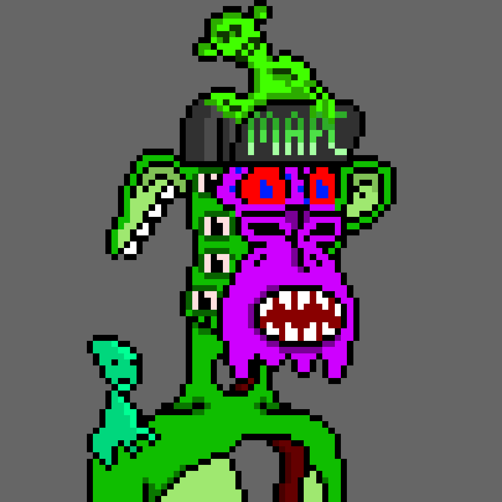 Mutant Pixel Ape #23