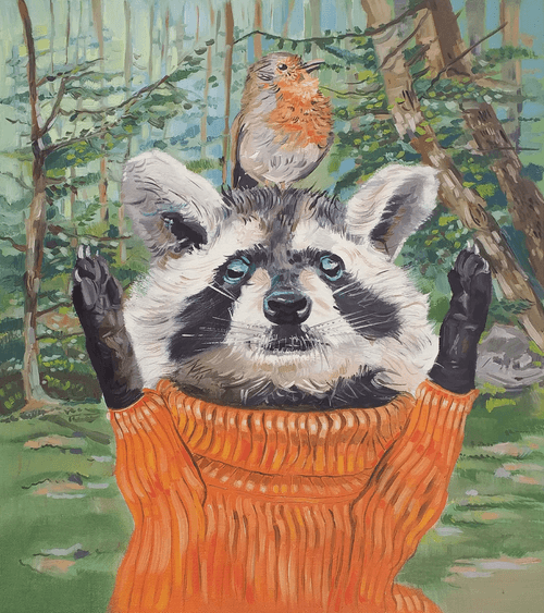 Perplexed Raccoon 