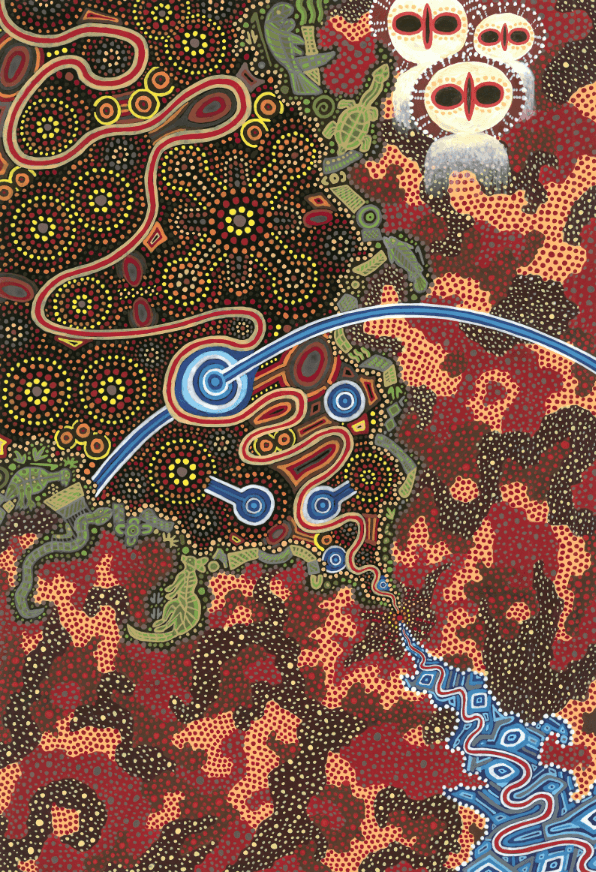 No.021 Australia/Tasmania“aboriginal”Culture & Pattern series