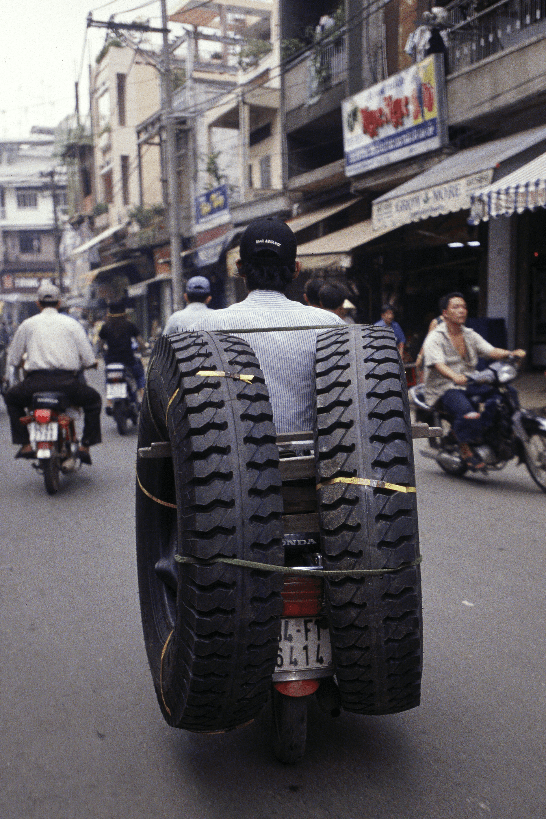 Bikes of Burden #100. Big Tyre (Back).