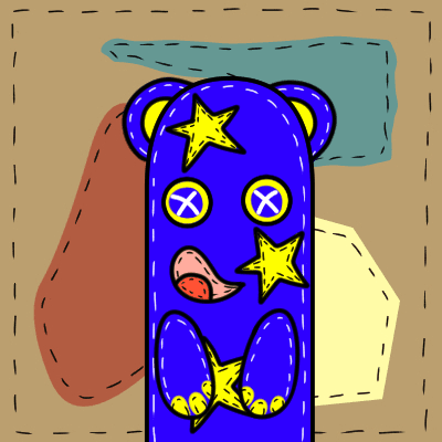bouman534 stuffed toy star bear