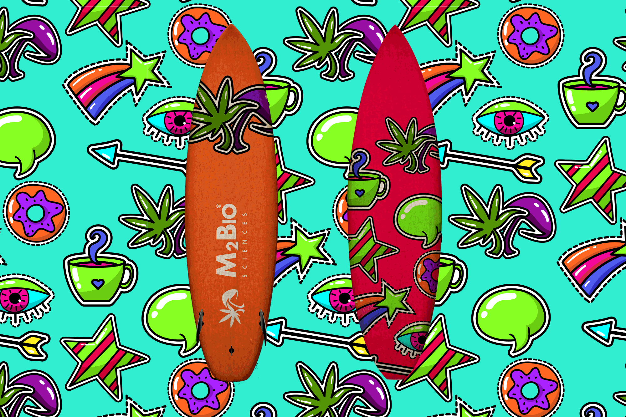 Psychedelic Surfboard 5