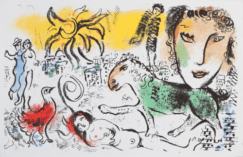 M. Chagall - The Green Horse