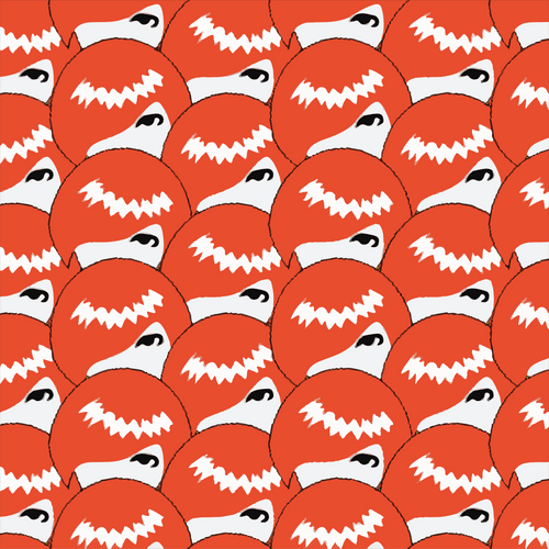 Mitsu girl - Mushroom cut orange #006