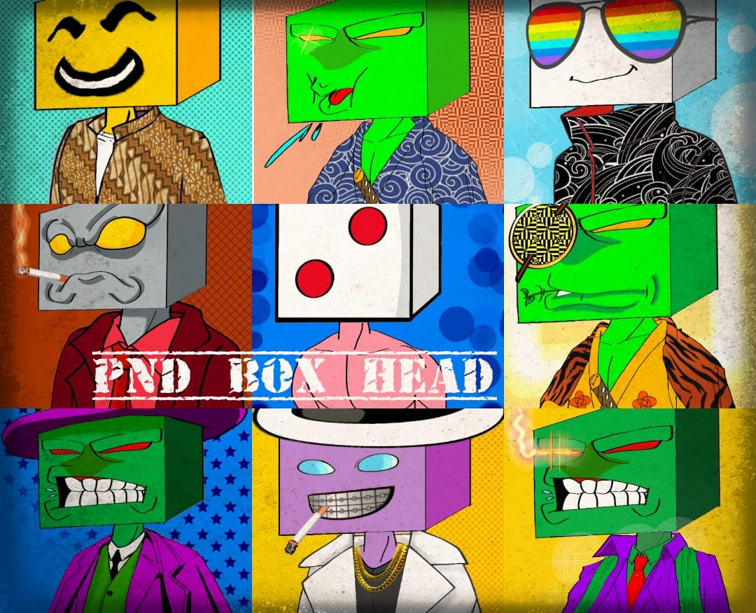 PND GANGS BOX HEAD CLUB Collection OpenSea