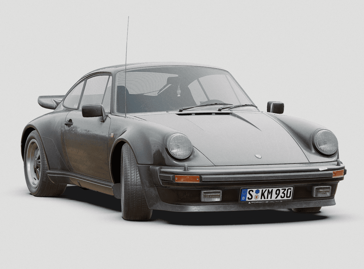 vSculpture | 1975 Porsche 911 (930) Turbo
