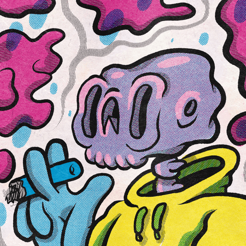 Smoking Skull #471