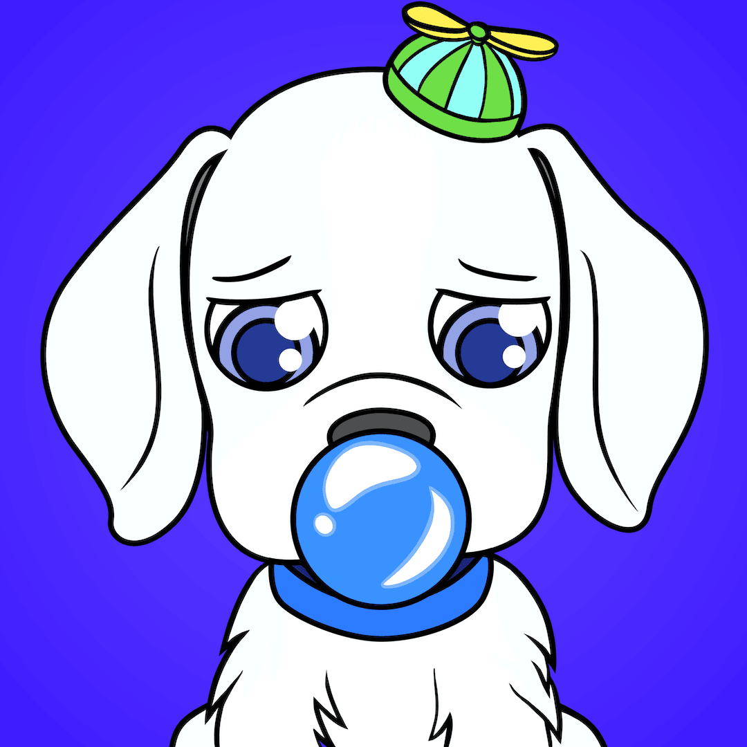 Bubblegum Puppy #7983