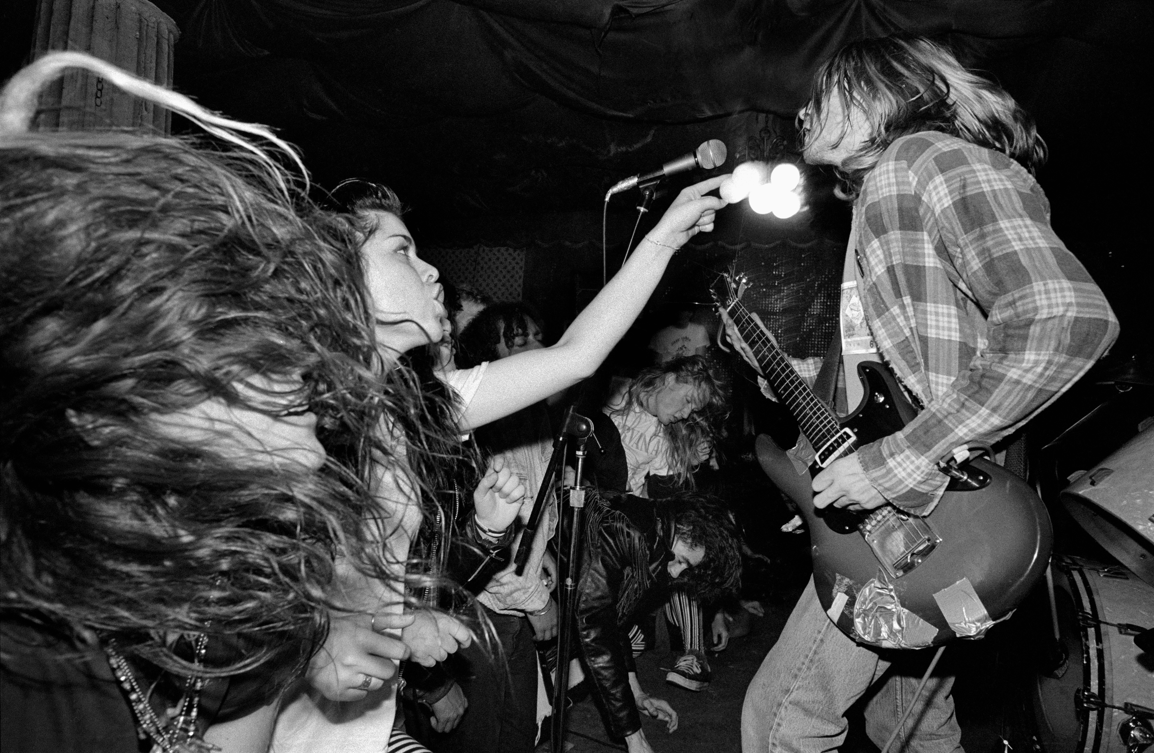 Kurt Cobain, Nirvana, Raji’s, Los Angeles, 1990