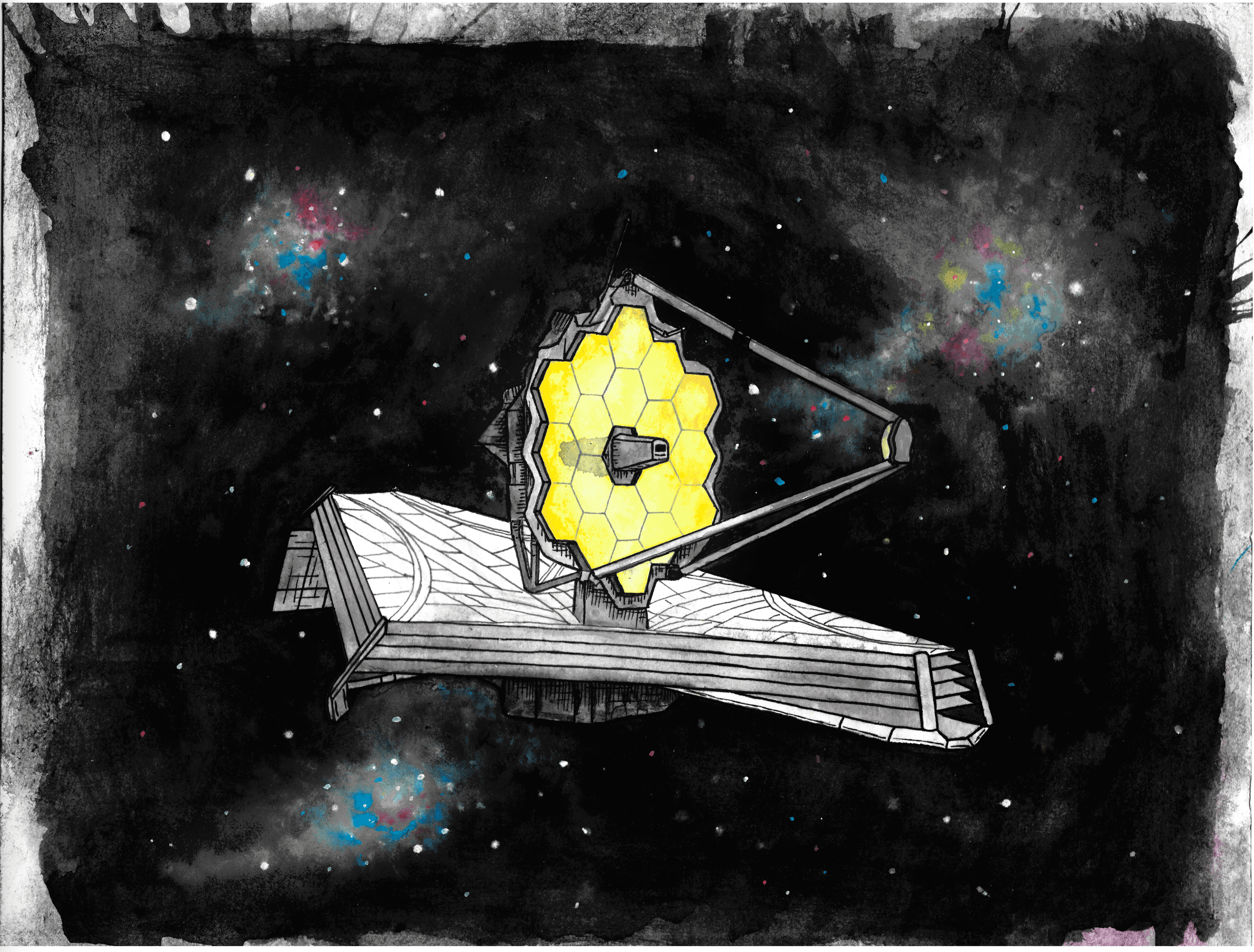 James Webb Space Telescope by LogicBeach