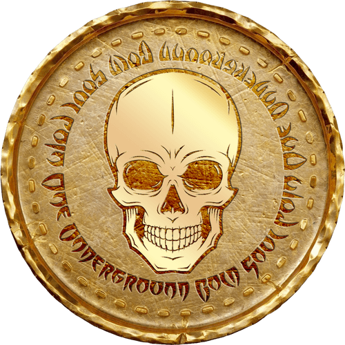 One Underworld Gold Soul Coin