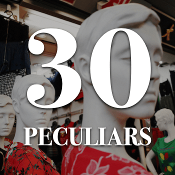 Thirty Peculiars