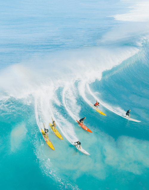 #22 - Waimea Bay party wave