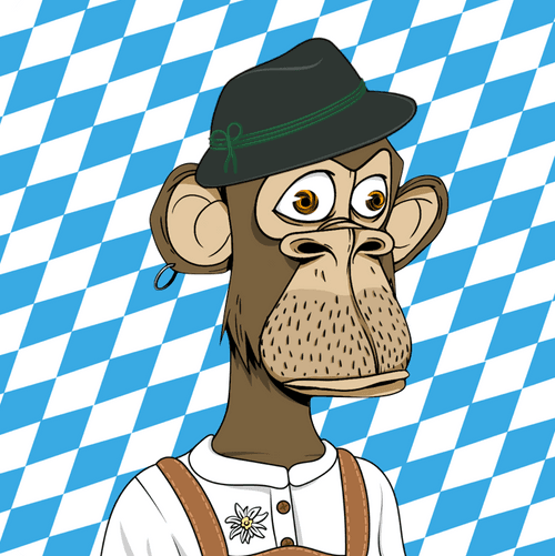 Bored Ape 8925 Oktoberfest22 Edition