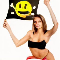 Smiley Face Pirate Flag