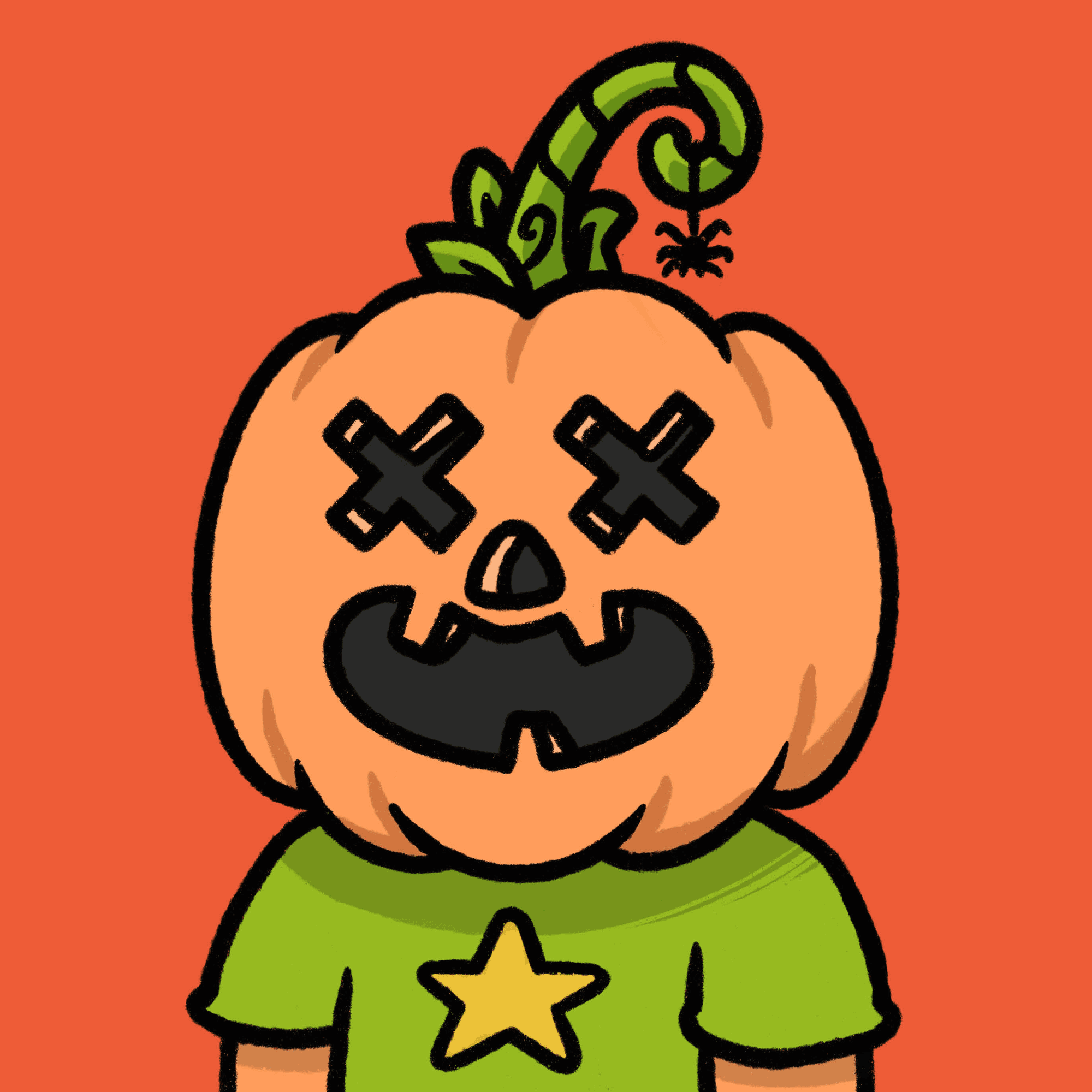 #4951 - Pumpkinheads NFT | OpenSea