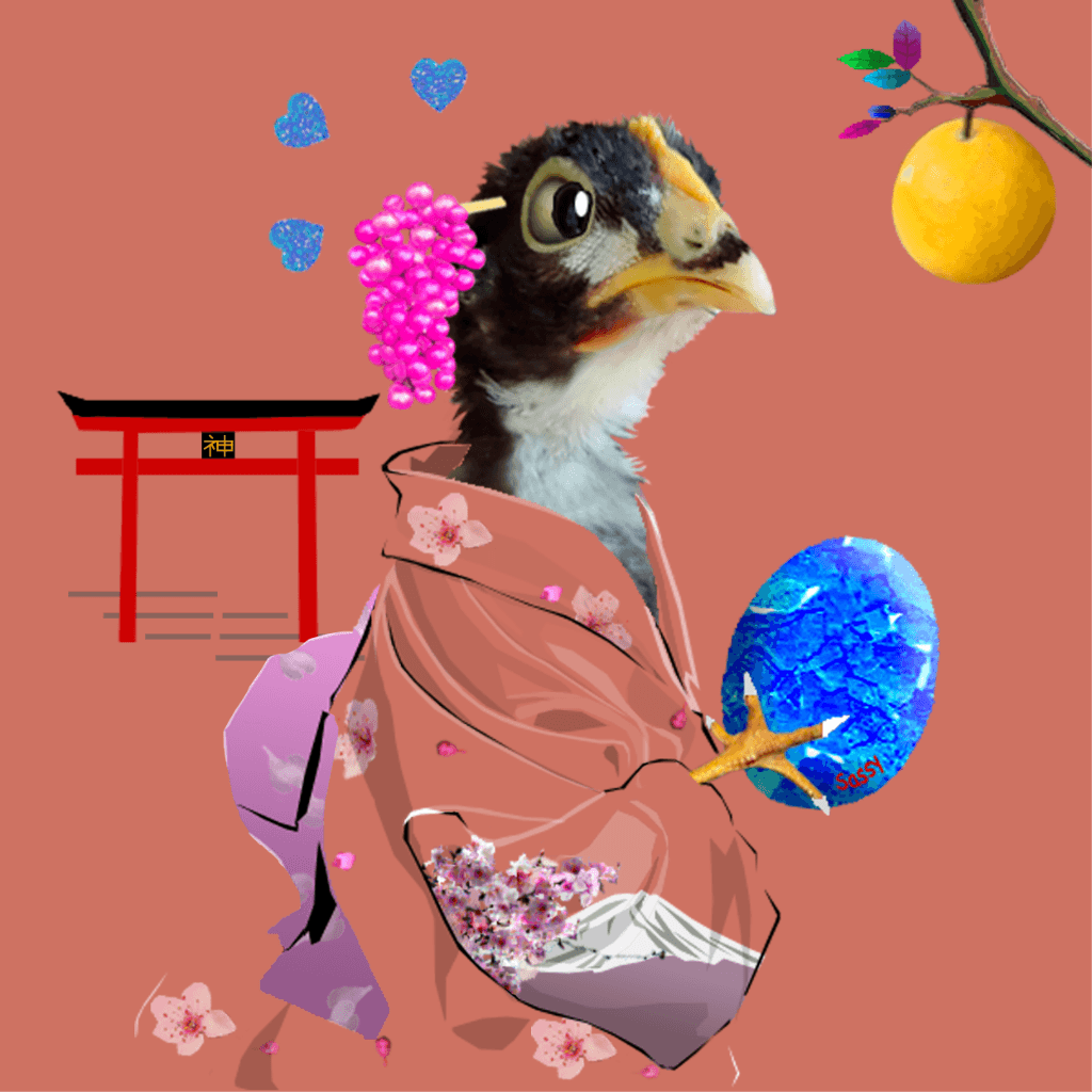Sassy the Chick'n Kimono #121