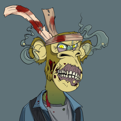 Zombie Ape Club #77
