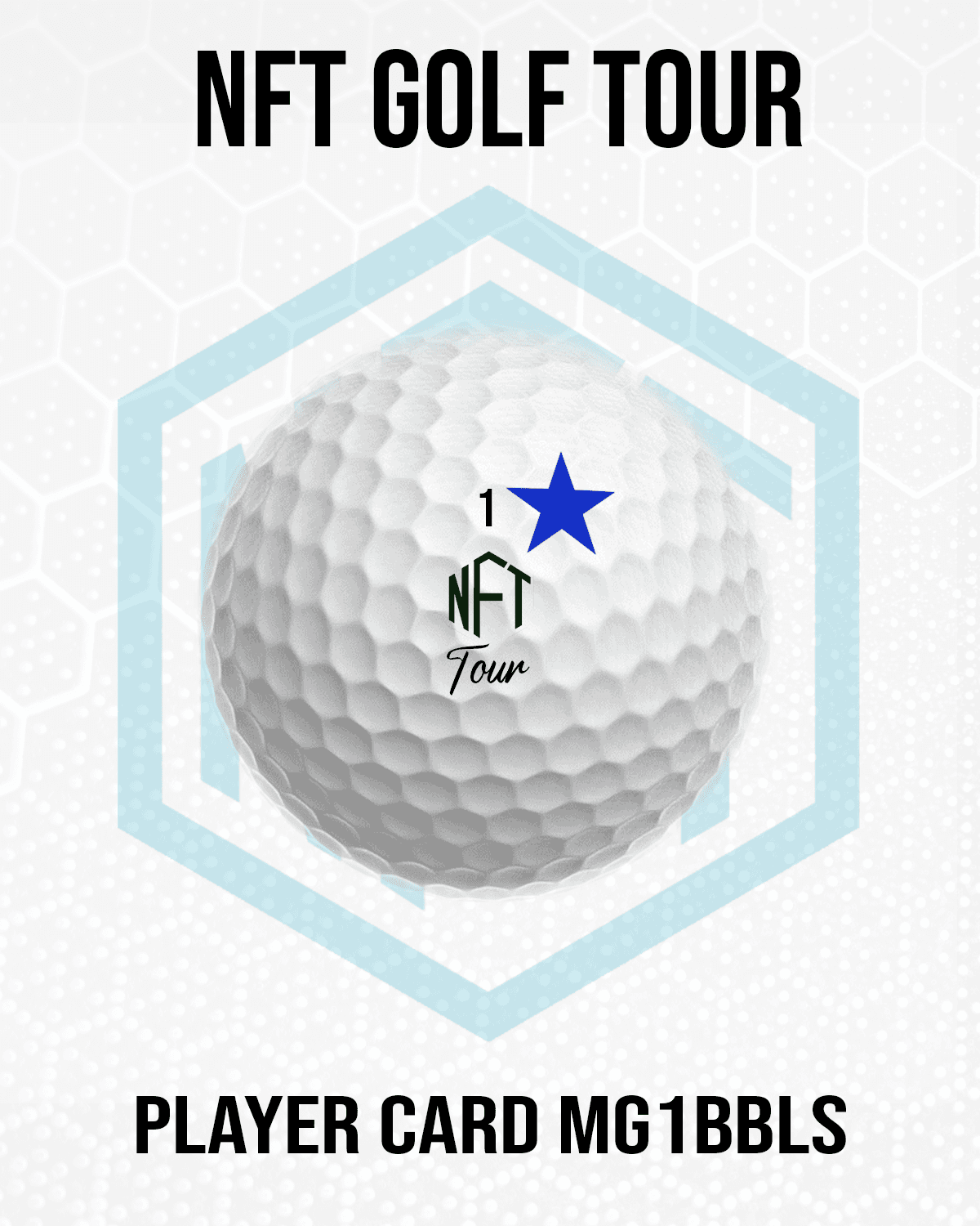 NFT Golf Tour Player Card MG1BBLS