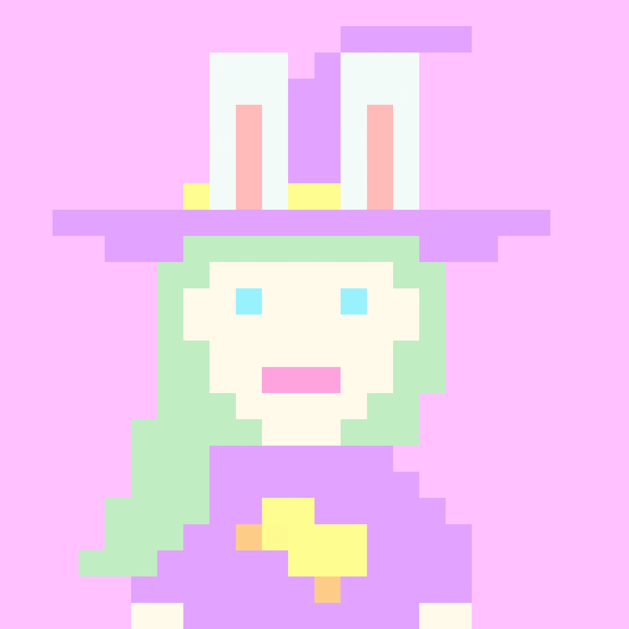 Easter Bunny Crypto Witch 