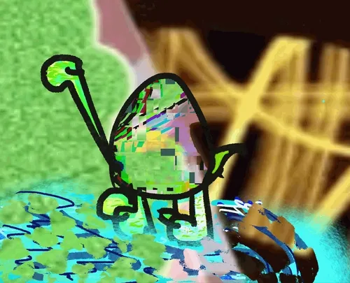 adventures of glitch turtle by JakNFT