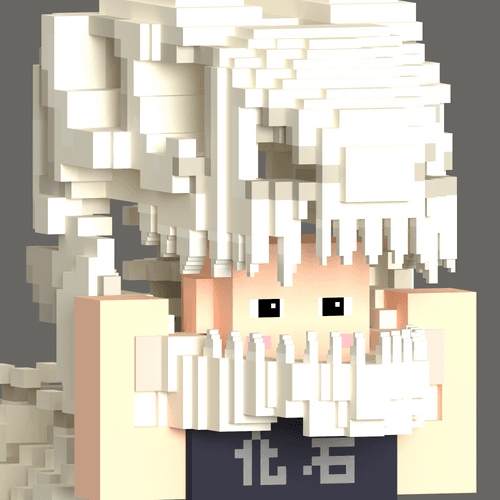 VOXEL COVERED PEOPLE　化石