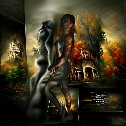 #44 Shapes of the house of leaves (Halloween Edition)