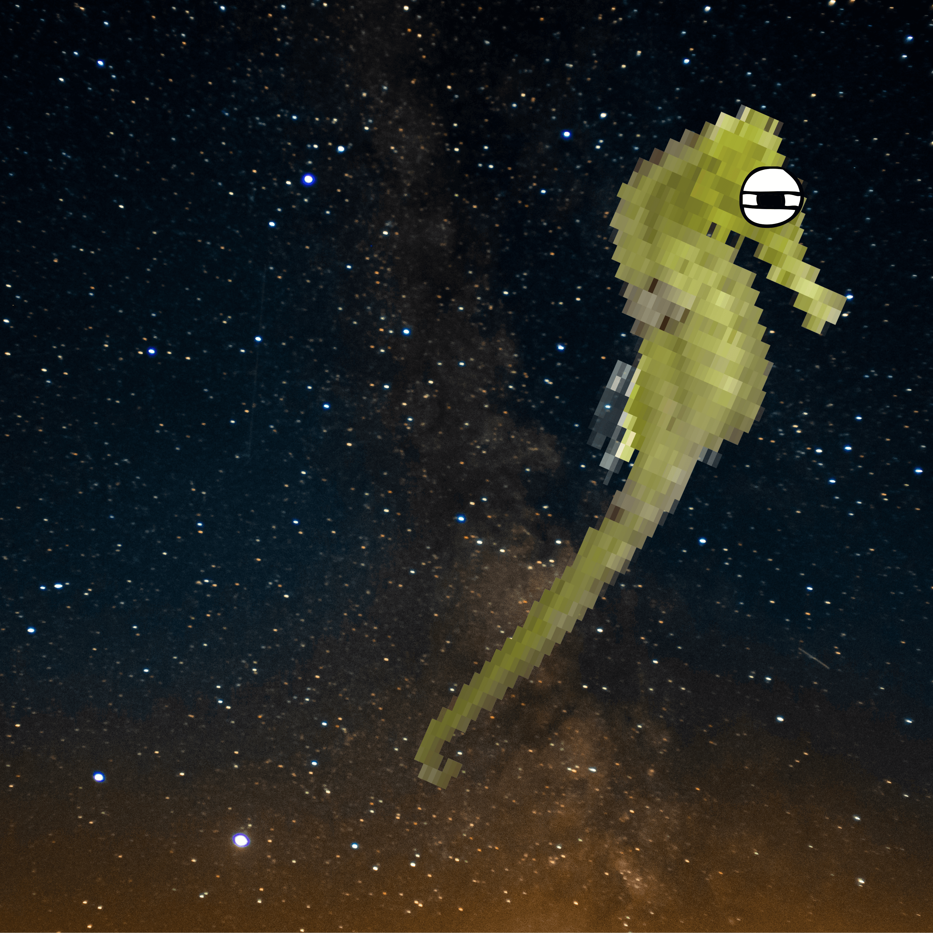 Seahorse in Space XVII